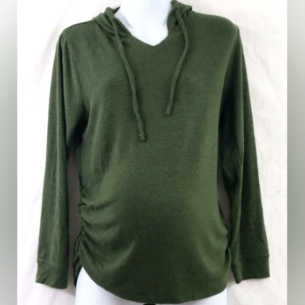 Feather's Maternity 2X Hooded Sweater